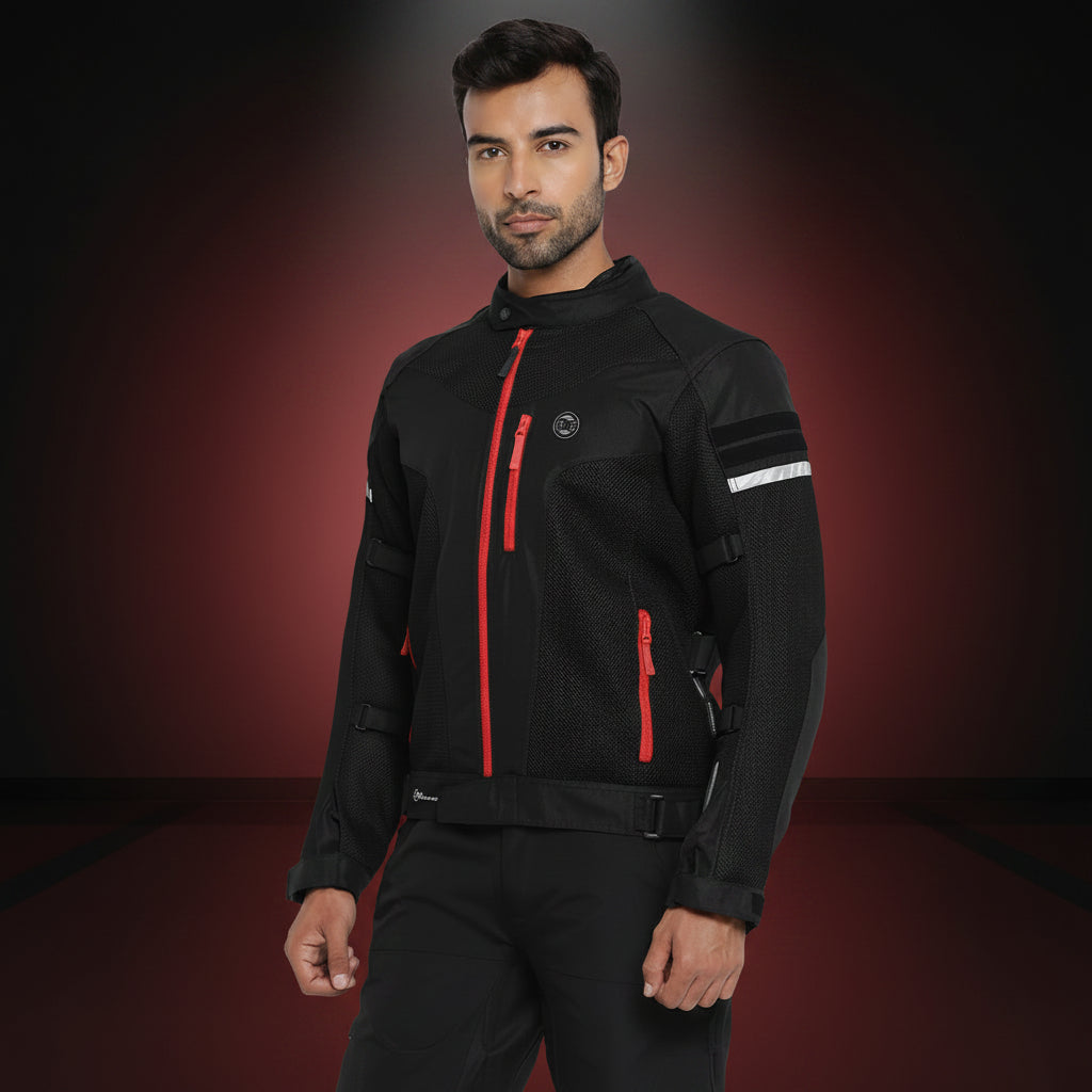 Royal Enfield Windfarer V2 Riding Jacket Black