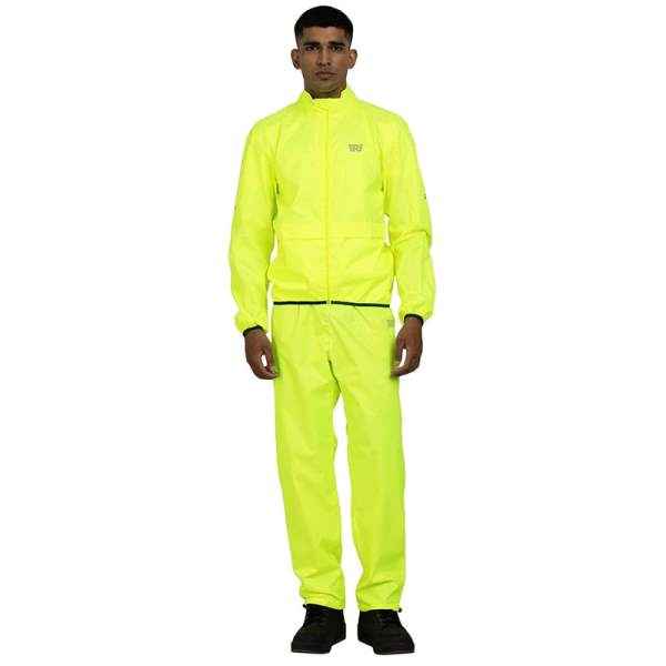 Royal Enfield Rain Suit Neon Yellow