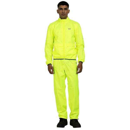 Royal Enfield Rain Suit Neon Yellow