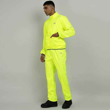 Royal Enfield Rain Suit Neon Yellow