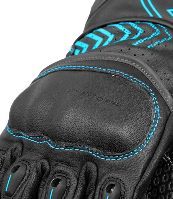 Rynox Advento Pro Gloves - Black Blue