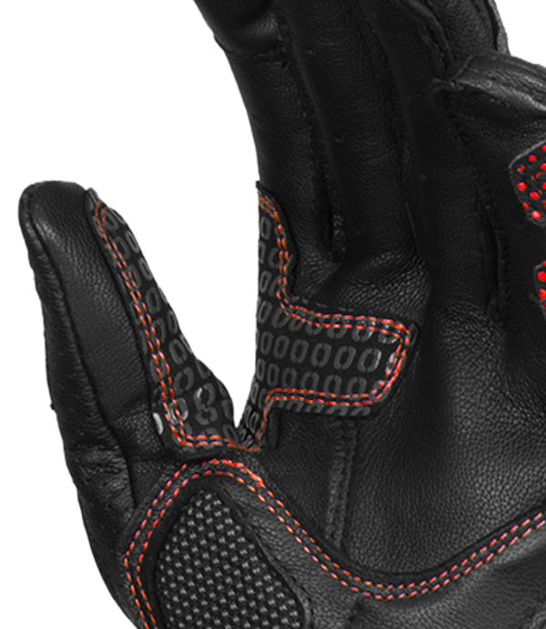 Rynox Advento Pro Gloves - Black Red