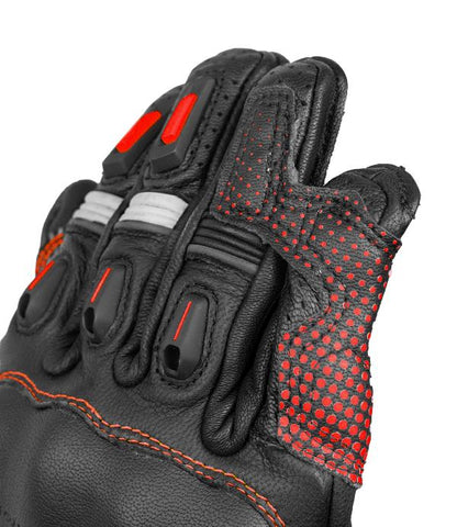 Rynox Advento Pro Gloves - Black Red