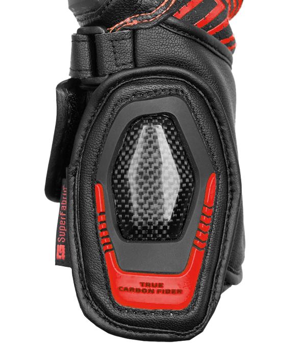 Rynox Advento Pro Gloves - Black Red