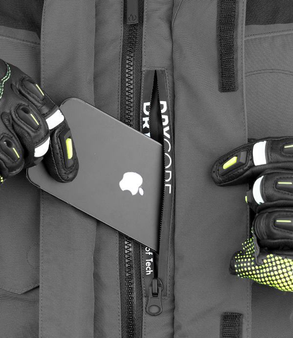 Rynox Advento Pro Jacket - Black Grey