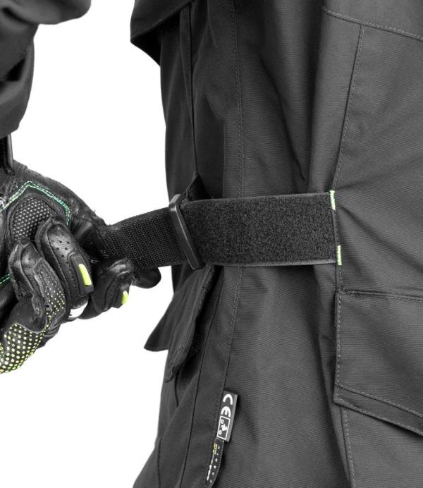Rynox Advento Pro Jacket - Black Hi-viz green