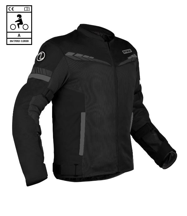 Rynox-Air Gt 4 Jacket CE-Certified Class A (BlackGrey)
