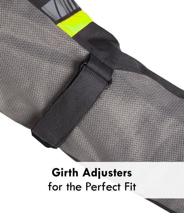 Rynox-Air Gt 4 Jacket CE-Certified Class A (Grey Hi-Viz Green)