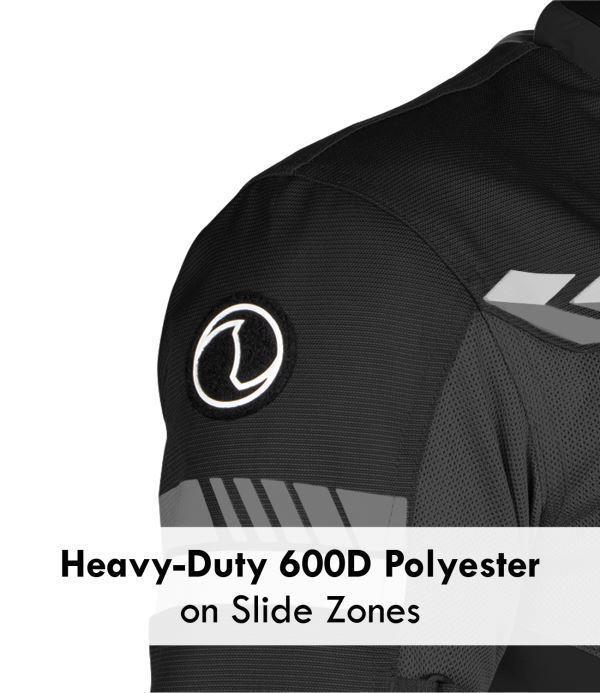 Rynox-Air Gt 4 Jacket CE-Certified Class A (Black/White)