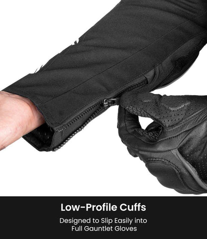 Rynox Apex Evo Jacket - CE Certified Class AA-Black White