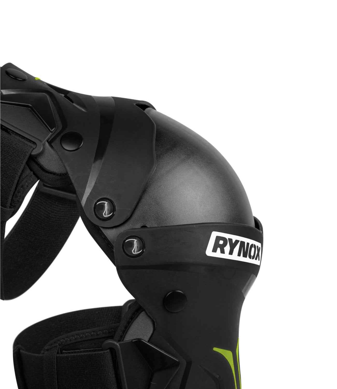 Rynox Bastion Bionic Knee Guards - Black Green