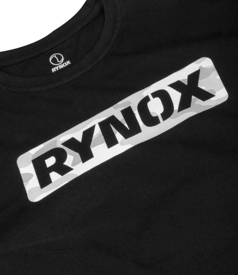 Rynox Camo Wordmark T-shirt - Black