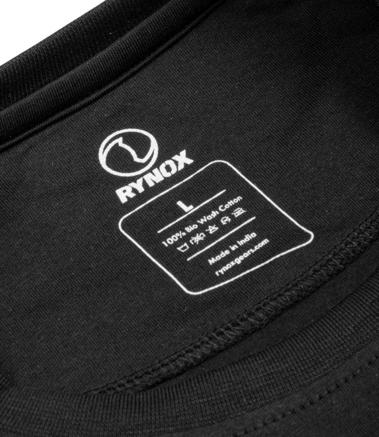 Rynox Camo Wordmark T-shirt - Black
