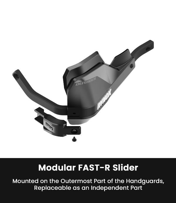 Rynox-Defender Pro-Handguards (All Black)