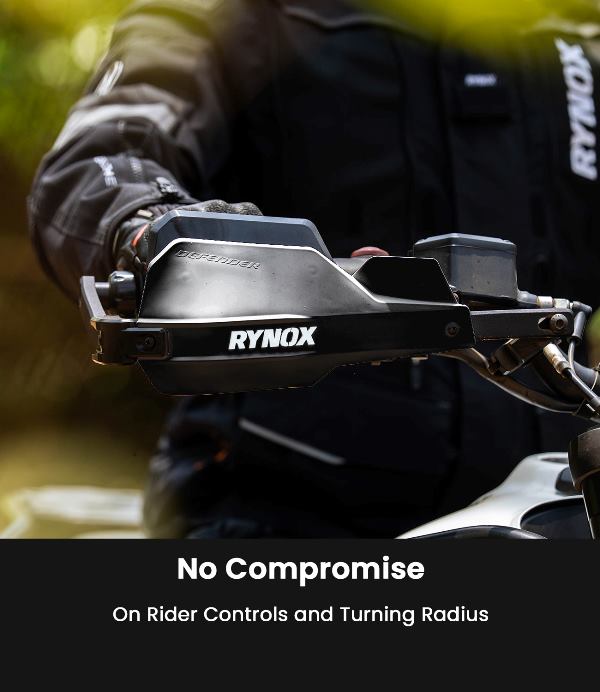 Rynox-Defender Pro-Handguards (All Black)