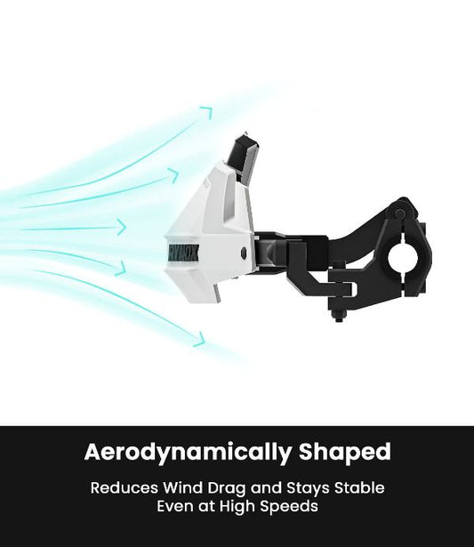 Rynox-Defender Pro-Handguards (White/Black)