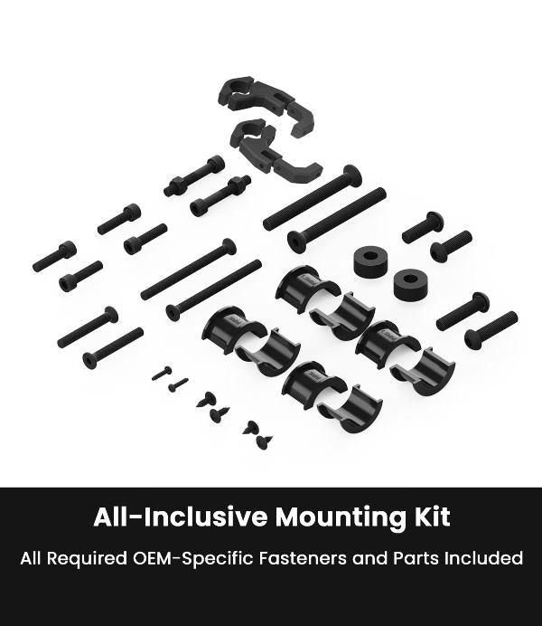 Rynox-Defender Pro-Handguards (White/Black)