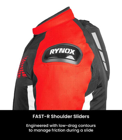 Rynox Delta GT Jacket – Black Red