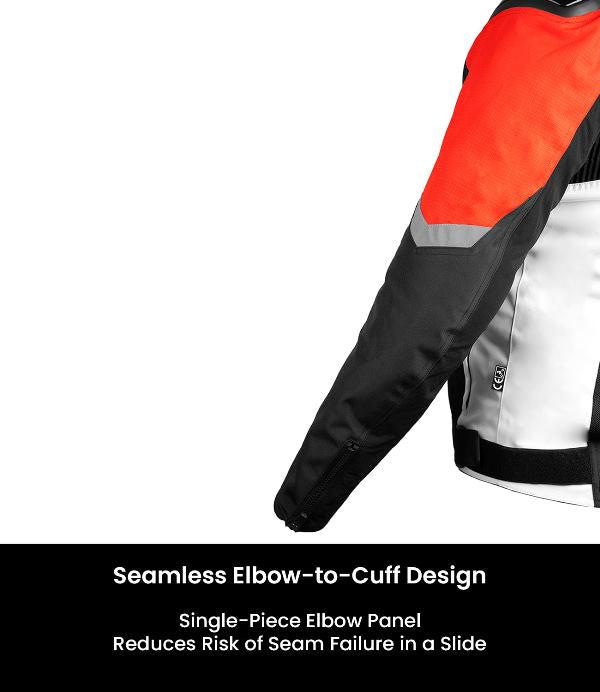 Rynox Delta GT Jacket - Black Red