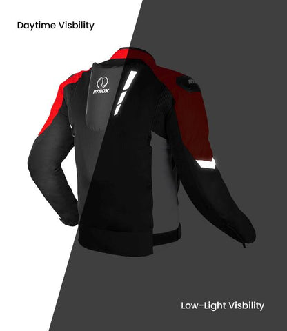 Rynox Delta GT Jacket – Black Red