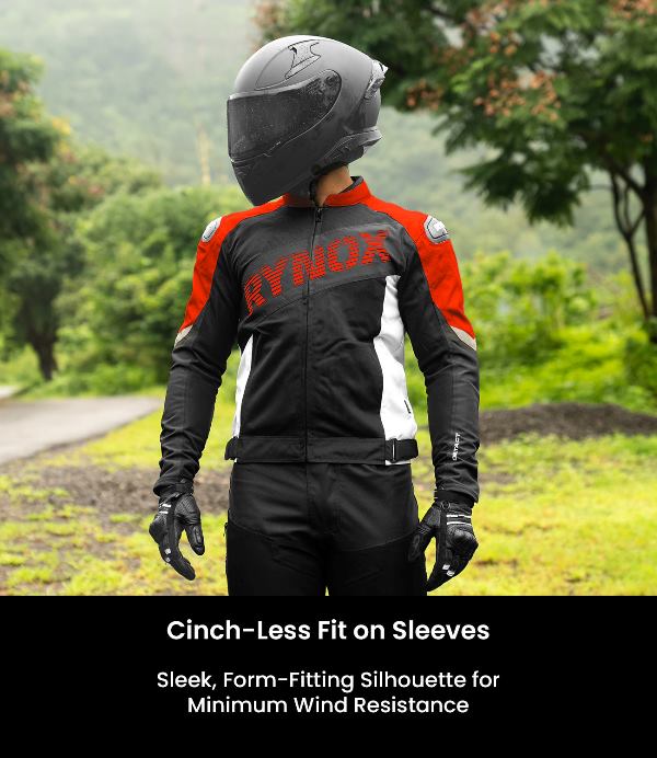 Rynox Delta GT Jacket – Black Red