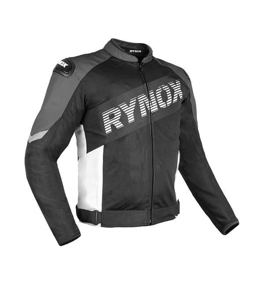 Rynox Delta GT Jacket – Black White