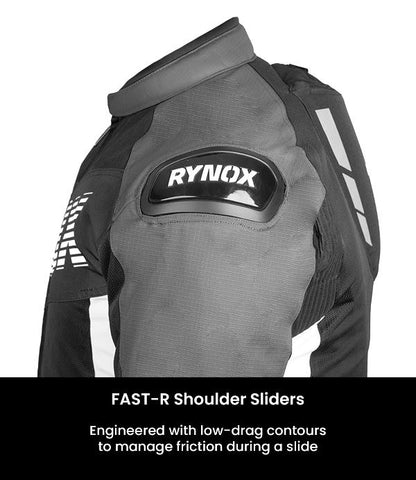 Rynox Delta GT Jacket – Black Grey