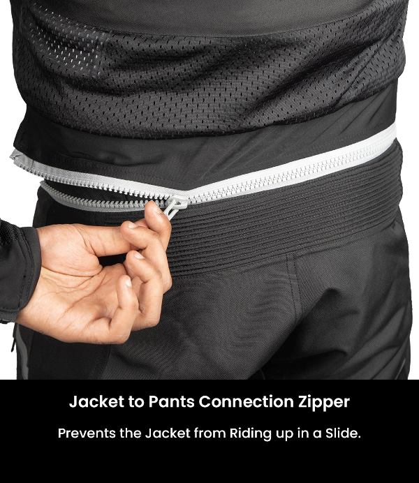 Rynox Delta GT Jacket – Black White