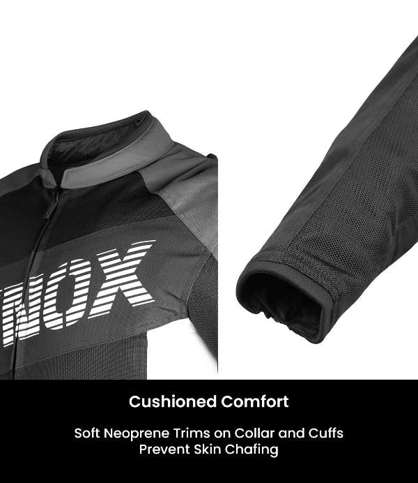 Rynox Delta GT Jacket – Black Grey
