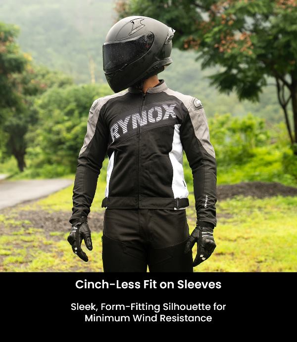 Rynox Delta GT Jacket – Black Grey