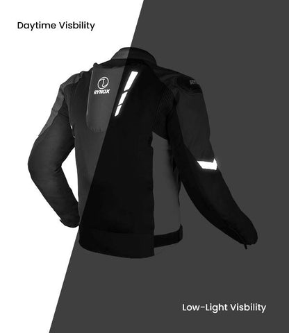 Rynox Delta GT Jacket – Black Grey