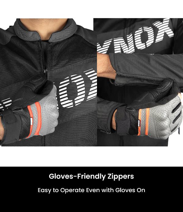 Rynox Delta GT Jacket – Black Grey