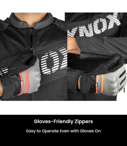 Rynox Delta GT Jacket – Black Grey