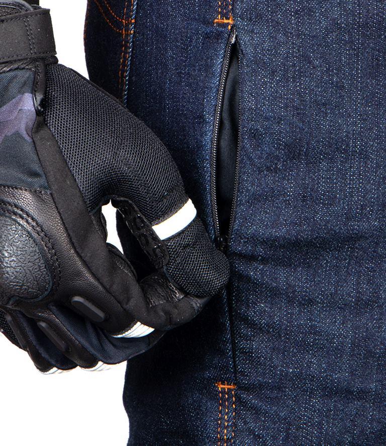 Rynox Downtown Pro Motorcycle Jeans With Rheon™ Protectors - Indigo Blue