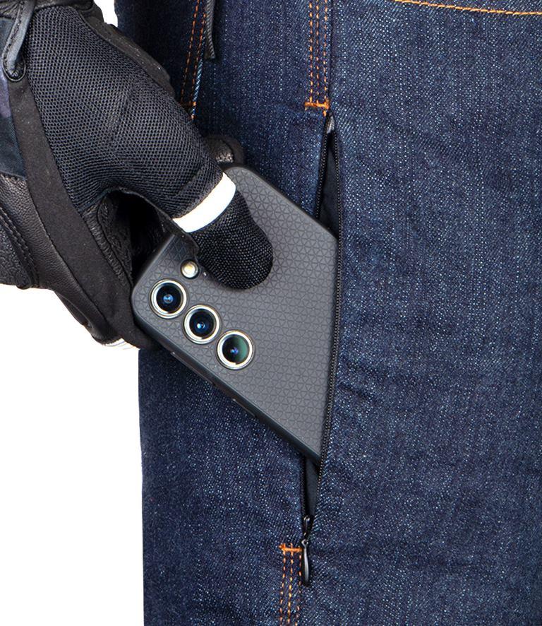 Rynox Downtown Pro Motorcycle Jeans With Rheon™ Protectors - Indigo Blue