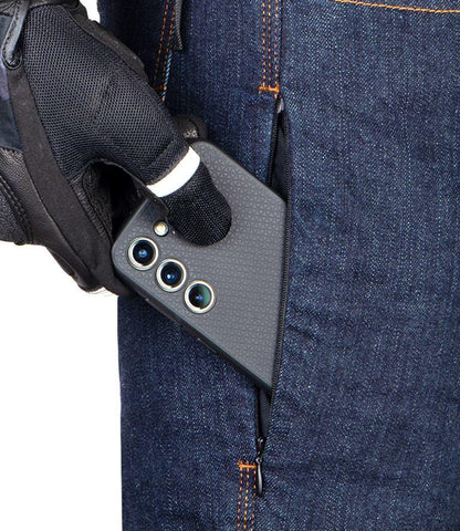 Rynox Downtown Pro Motorcycle Jeans With Rheon™ Protectors - Indigo Blue