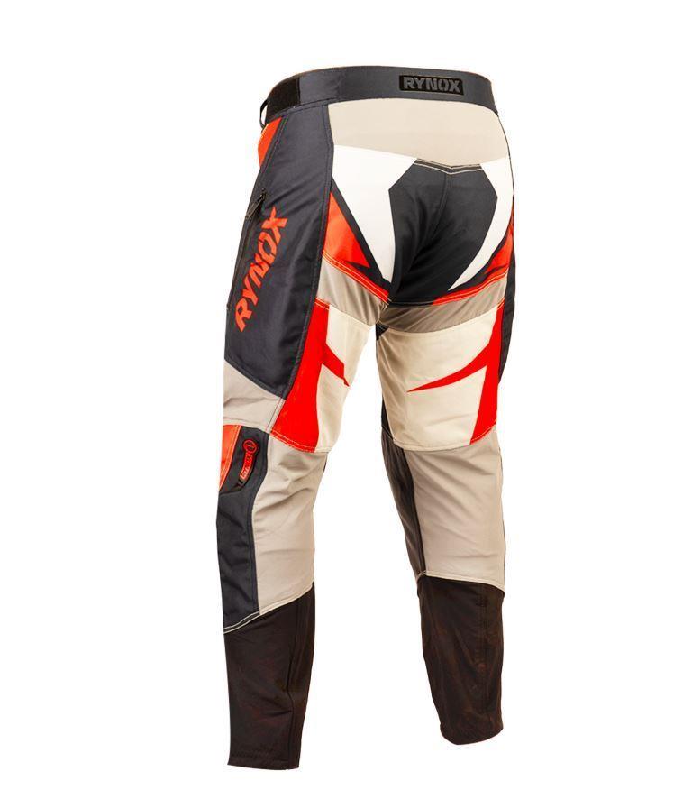 Rynox Dune Neo Offroad Pants - Black Red