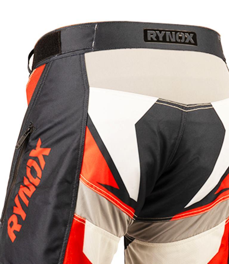 Rynox Dune Neo Offroad Pants - Black Red