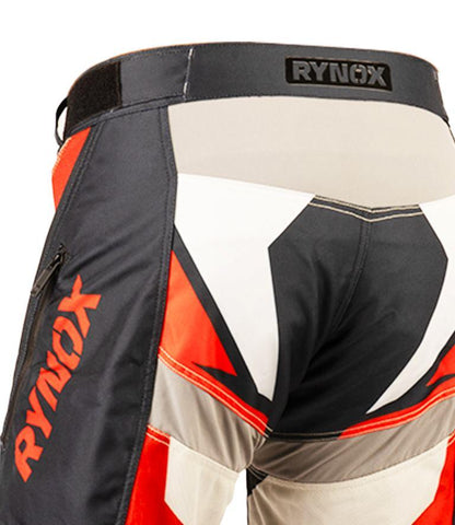 Rynox Dune Neo Offroad Pants - Black Red