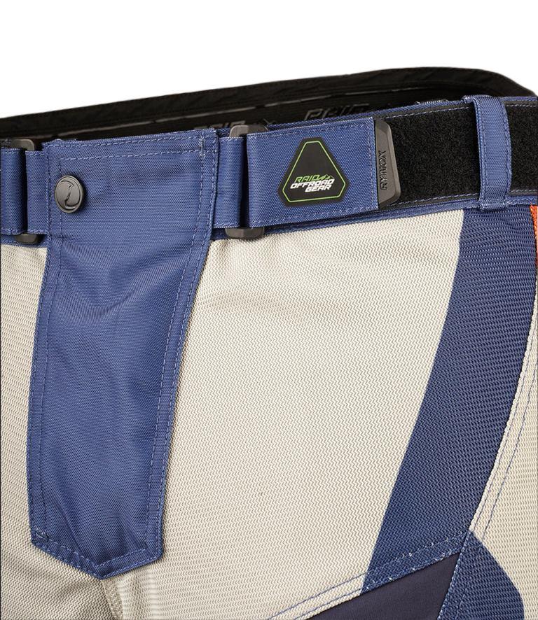 Rynox Dune Neo Offroad Pants - Blue Orange