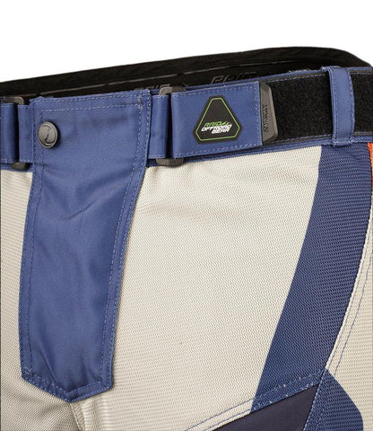 Rynox Dune Neo Offroad Pants - Blue Orange