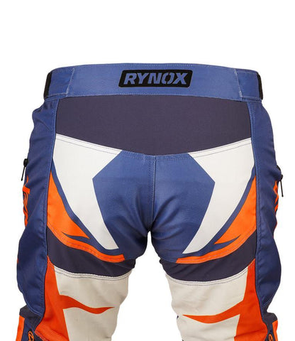 Rynox Dune Neo Offroad Pants - Blue Orange