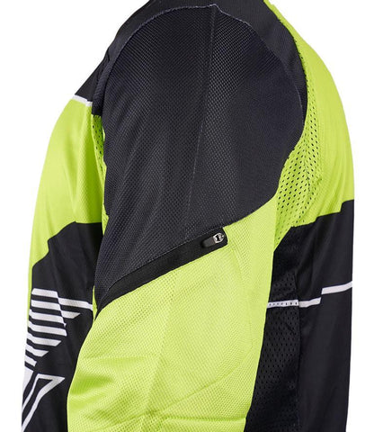 Rynox Frontier Pro Offroad Jersey - Green Black