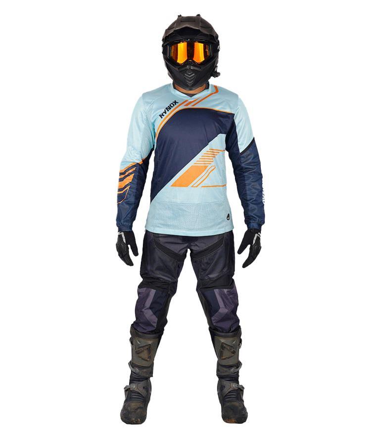 Rynox Frontier Pro Offroad Jersey - Gulf Orange