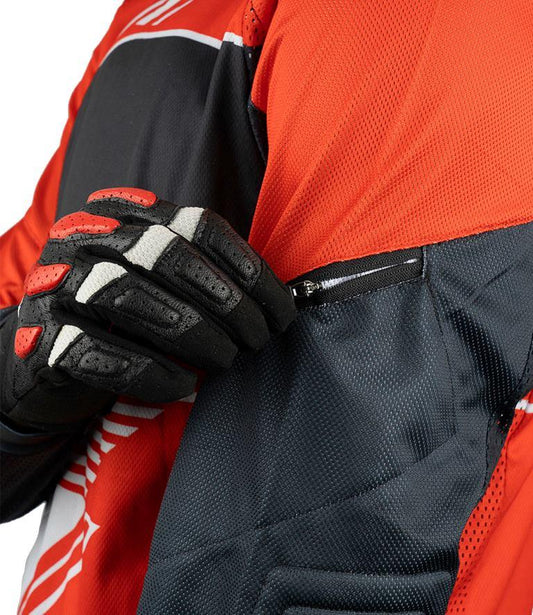 Rynox Frontier Pro Offroad Jersey - Red Black