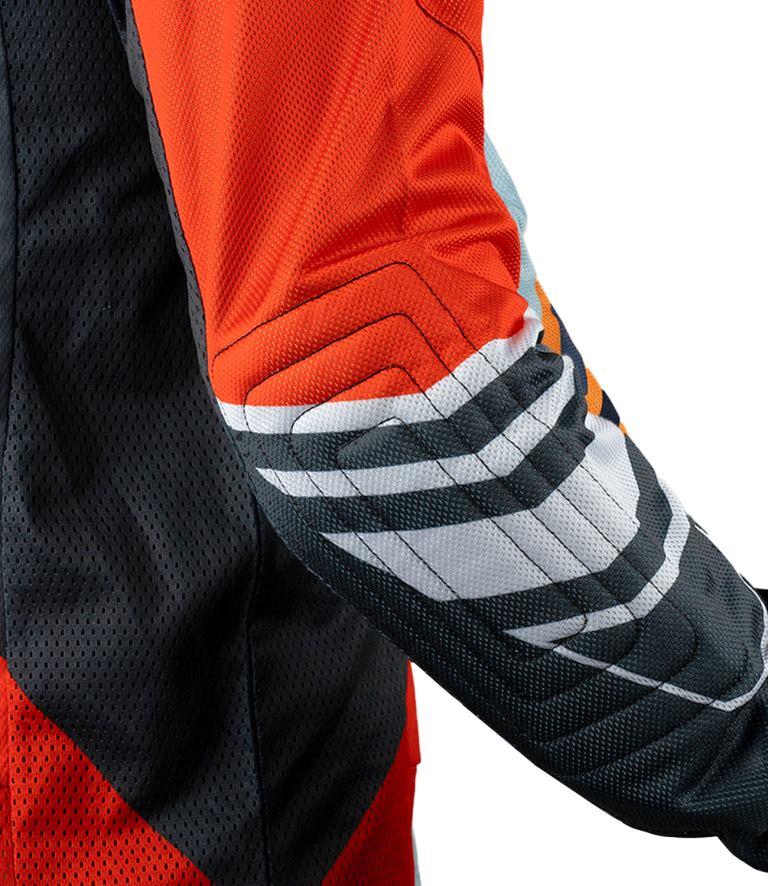 Rynox Frontier Pro Offroad Jersey - Red Black