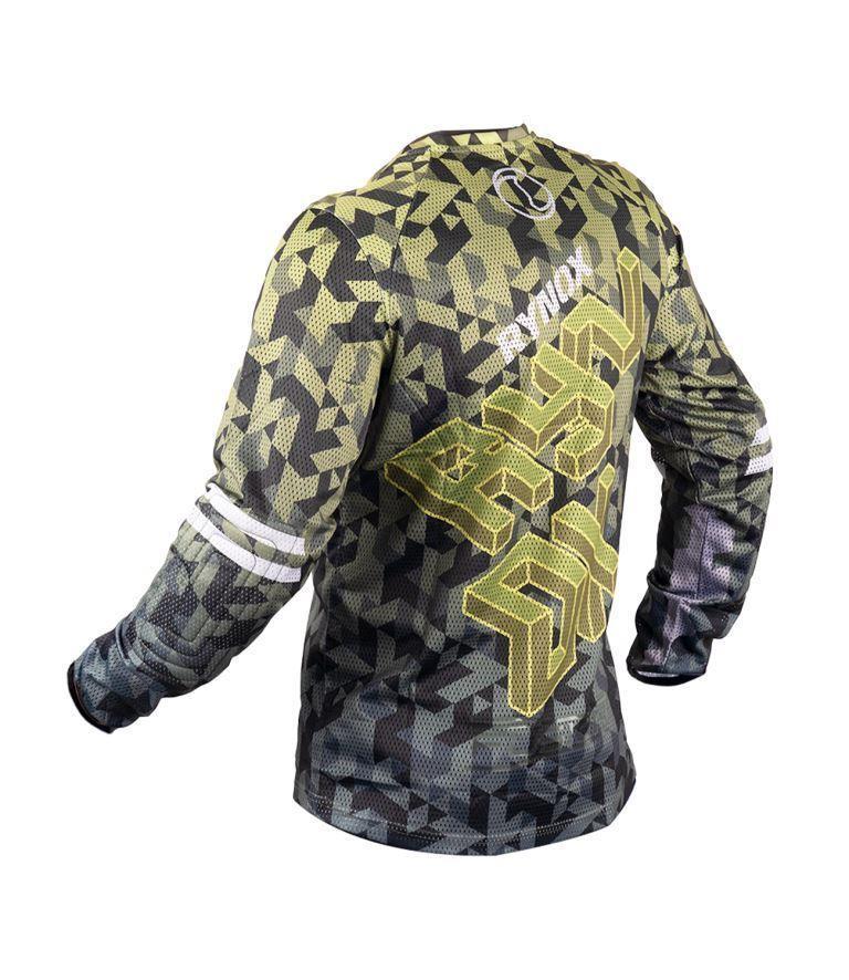 Rynox Fusion Neo Offroad Jersey - Camo Green