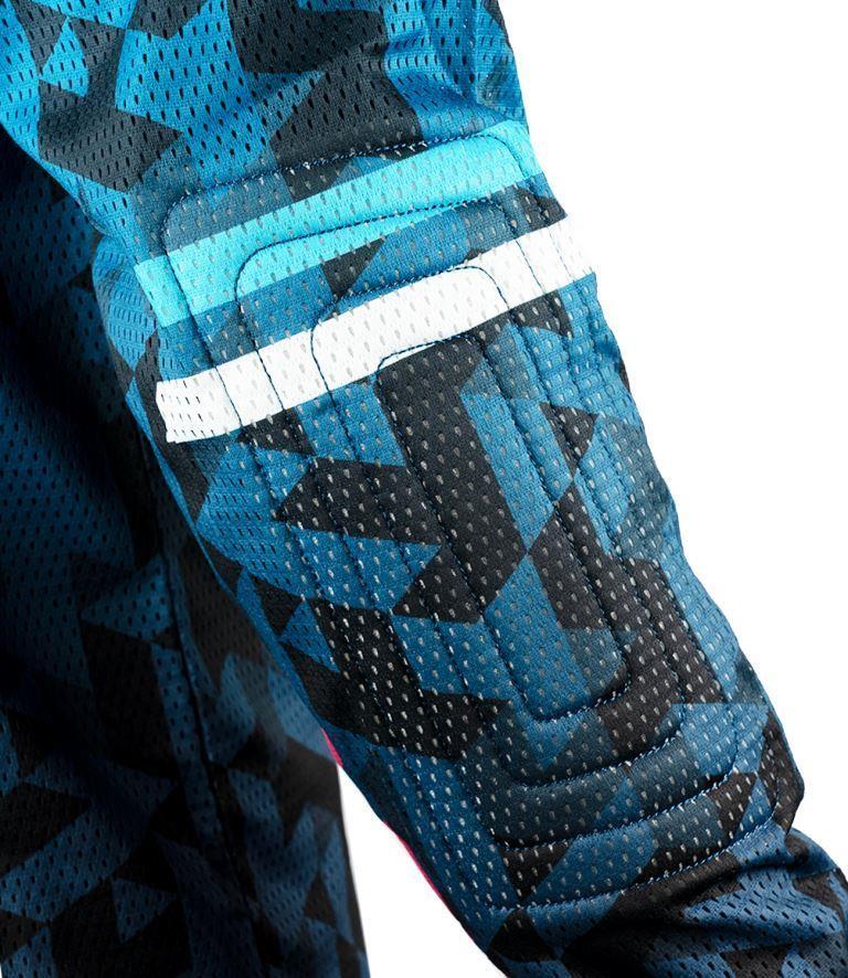 Rynox Fusion Neo Offroad Jersey - Cyber Blue