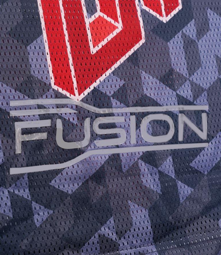 Rynox Fusion Neo Offroad Jersey - Grey Red