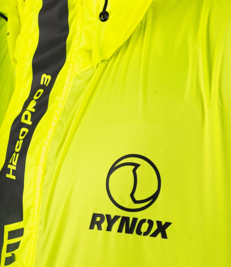 Rynox H2GO Pro 3 Rain Jacket for Riding - Neon Green - Riders Junction